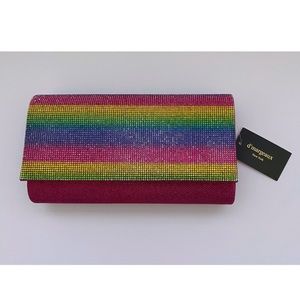 Colorful Rainbow Clutch
